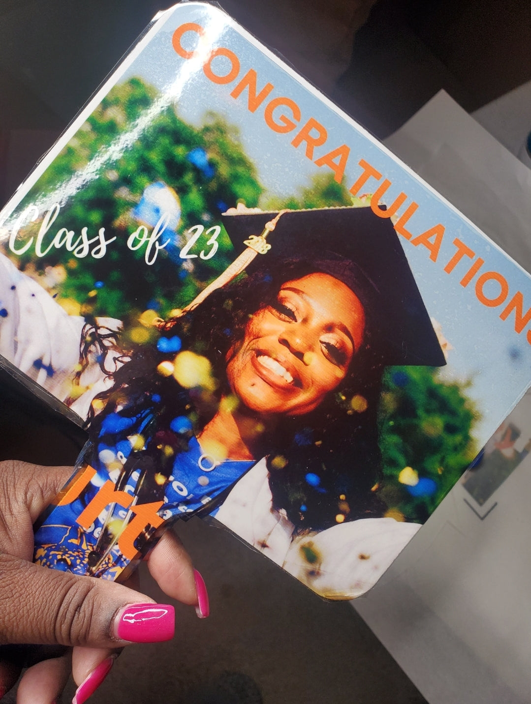 Graduation Paddle and Fans